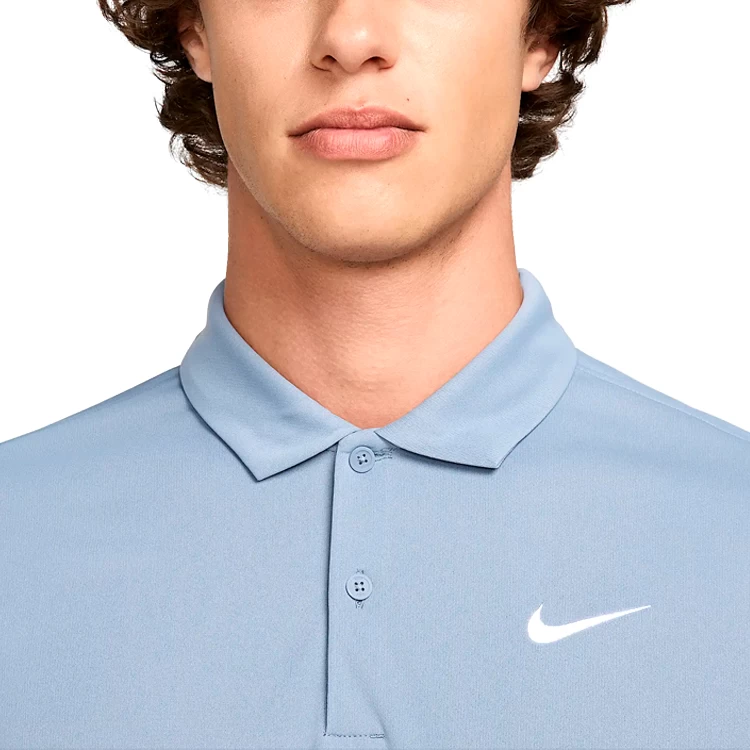  Polo pt bărbați Nike M NKCT DF POLO SOLID L Albastru deschis  photo 4